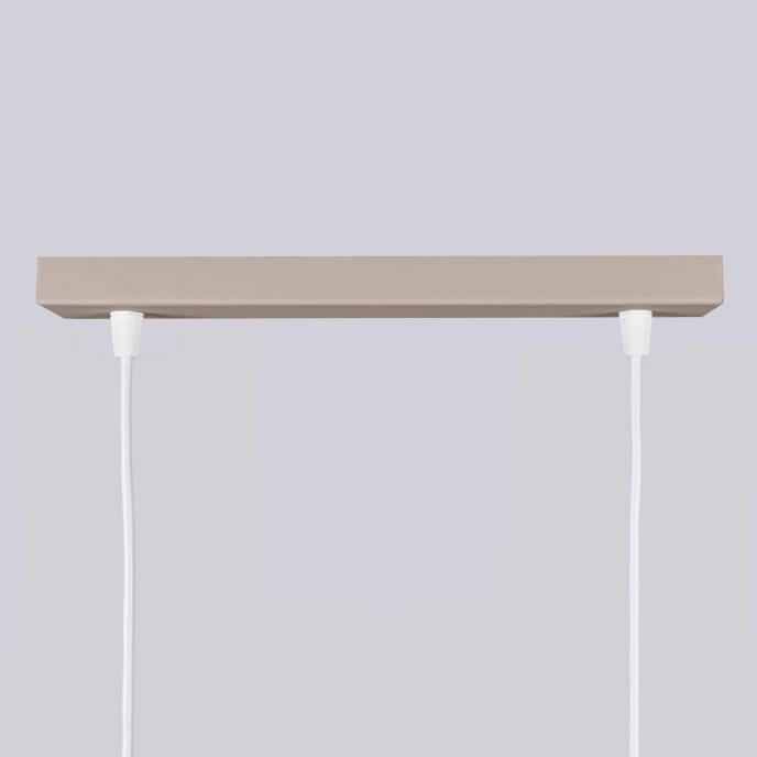 Pendellampa KARBON 2 taupe