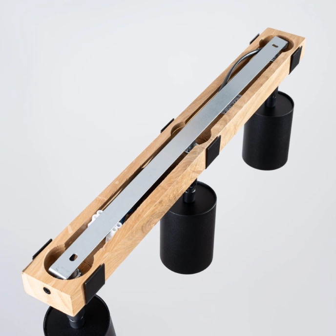 Taklampa FAGER 3 svart