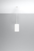 Ljuskrona OTTO 15 vit + 1x LED-lampa E27 3000K varm 7,5W 620lm