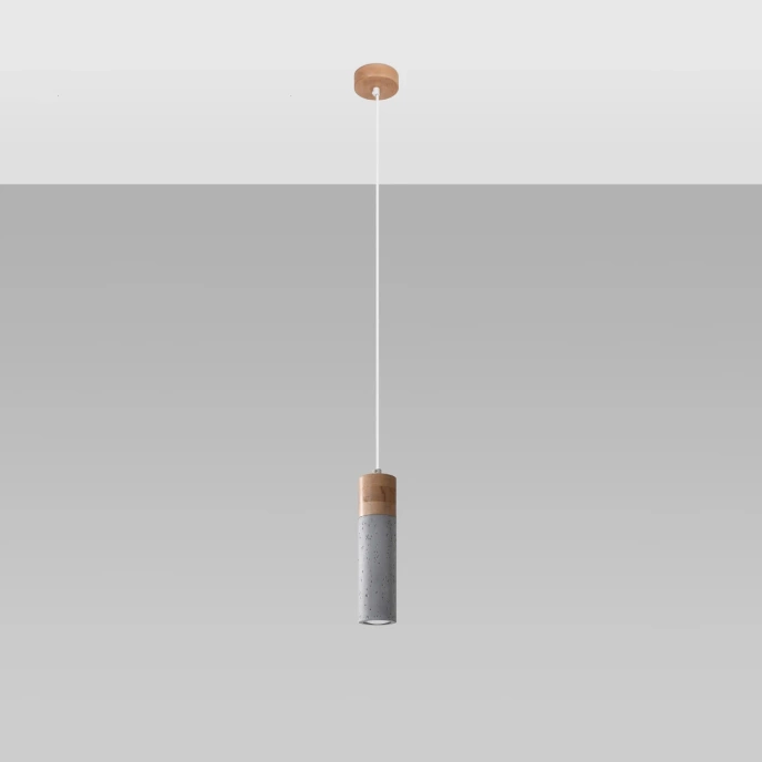 Pendel lampa ZANE 1 grå