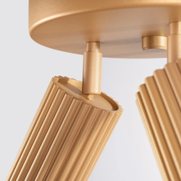 Plafond KARBON 3P guld