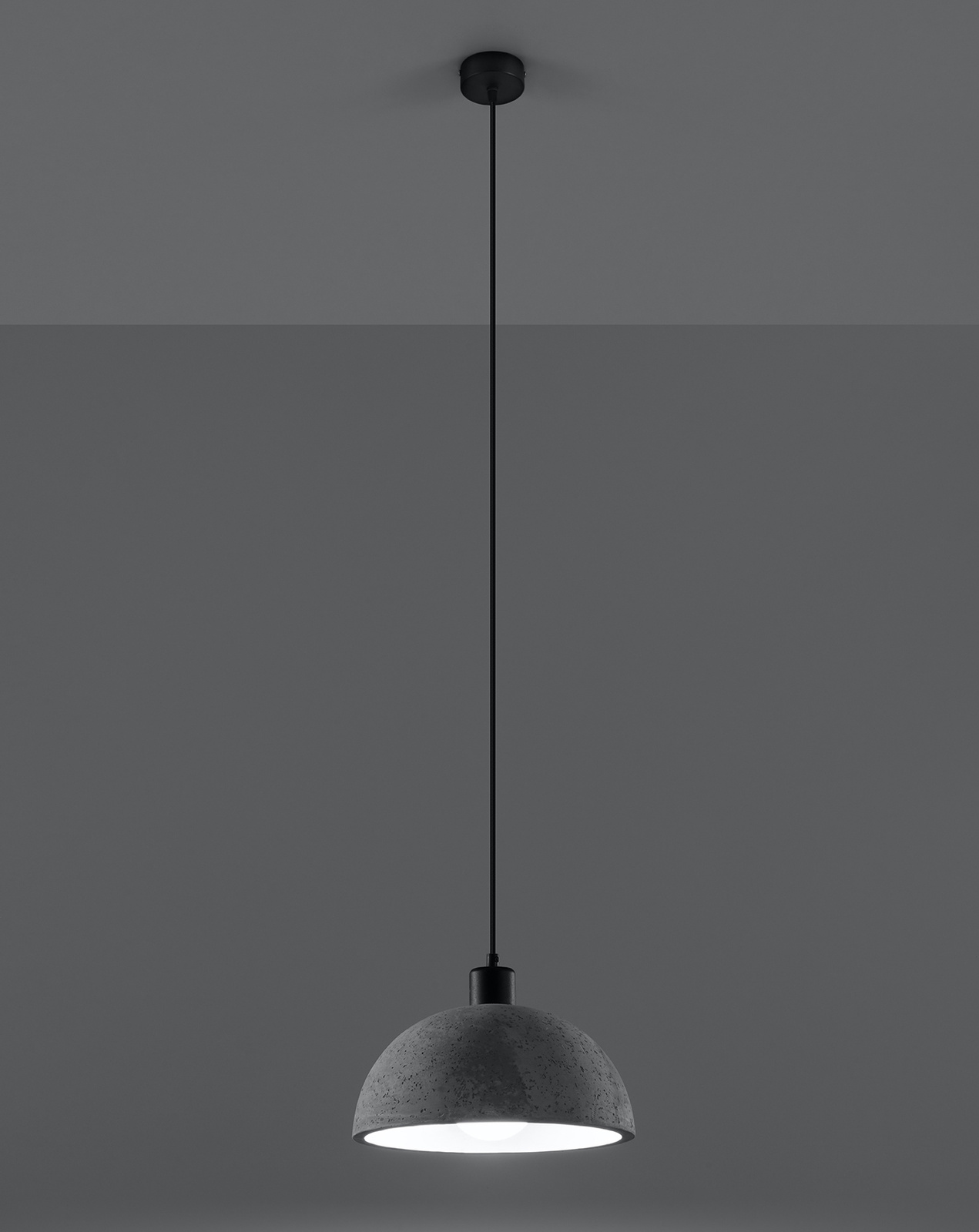 PABLITO taklampa + 1x LED-glödlampa E27 4000K Cold 7,5W 650lm