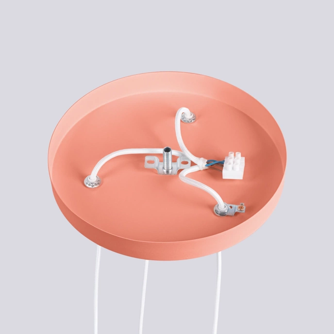 Pendellampa HALO 3P persika