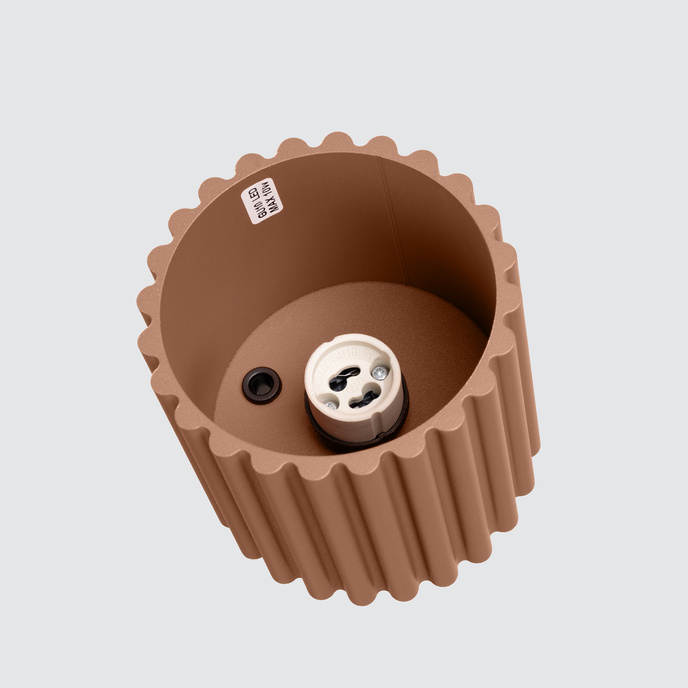 Taklampa AURA 1 mocha GU10