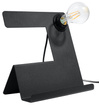 Skrivbordslampa INCLINE svart + 1x LED-lampa E27 3000K varm 7,5W 620lm