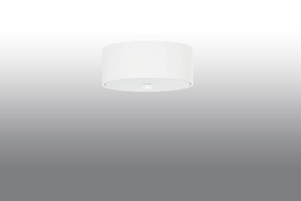 Plafond SKALA 30 vit + 3x LED-lampa E27 4000K Kall 7,5W 650lm