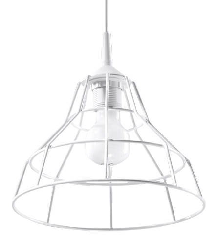 ANATA taklampa vit + 1x LED-glödlampa E27 3000K varm 7,5W 620lm