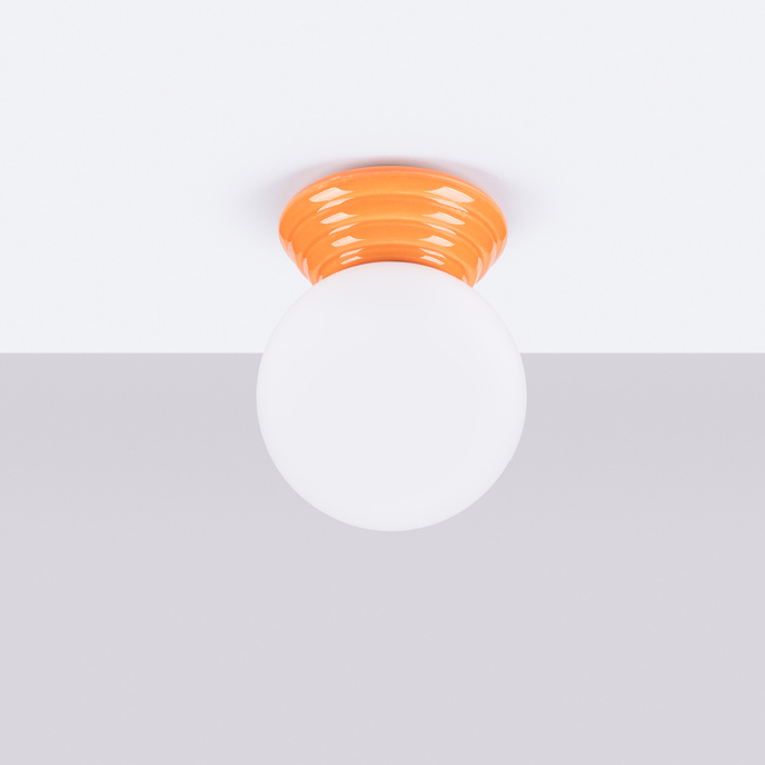 Taklampa ZORI orange IP44