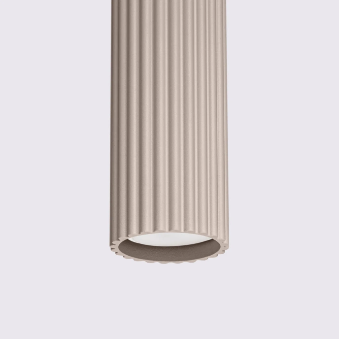 Pendellampa KARBON 1 taupe