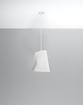 Ljuskrona BLUM 1 vit +1x LED-lampa E27 4000K Kall 7,5W 650lm