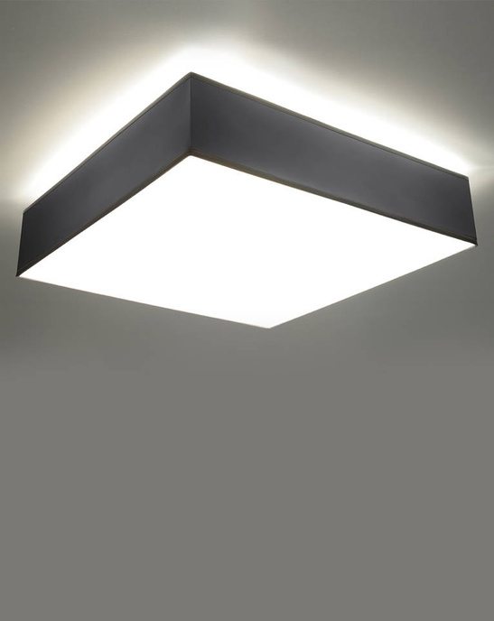 Takplafond HORUS 55 GREY + 4x LED-lampa E27 4000K Cold 7,5W 650lm