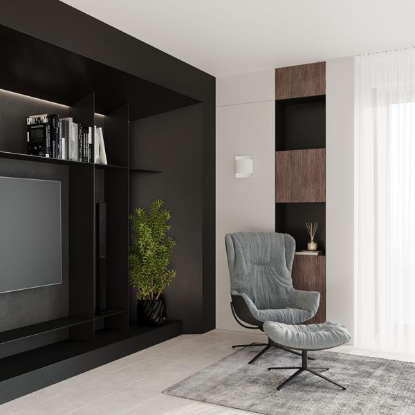 Vägglampa HESTIA vit + 1x LED-glödlampa G9 3000K varm 4,5W 510lm