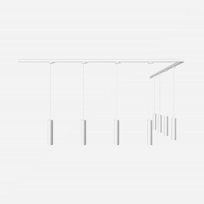 Pendellampa, 8-punkts, 3-fas strömskenesystem, LAGOS