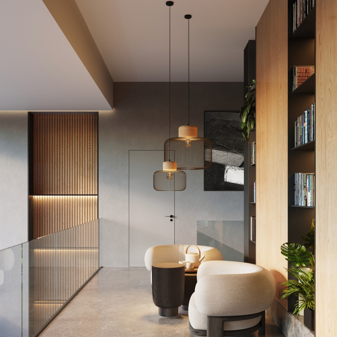 Pendellampa GABBIA 55