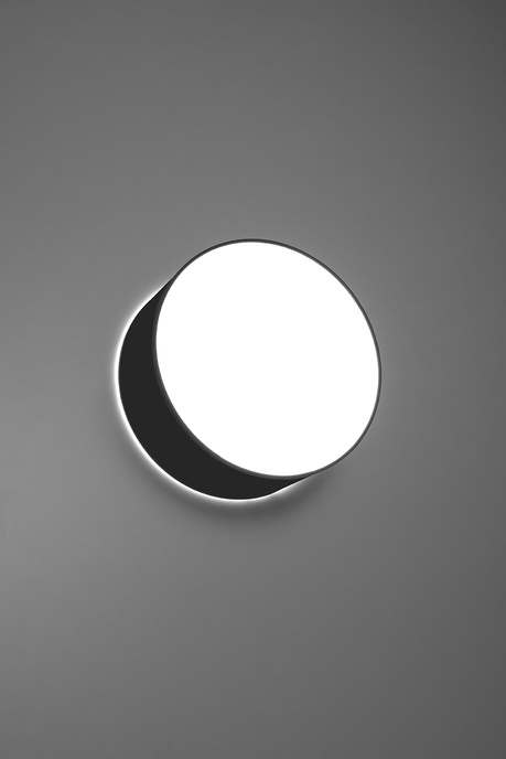 Takplafond ARENA 25 BLACK + 1x LED-lampa E27 4000K Cold 7,5W 650lm