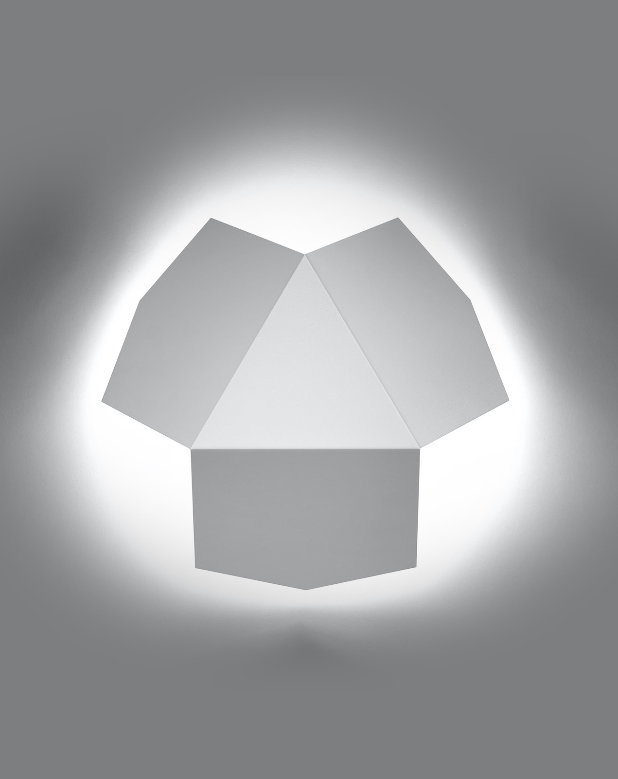 Vägglampa TRE vit + 2x LED-lampa G9 4000K kall 4,5W 530lm