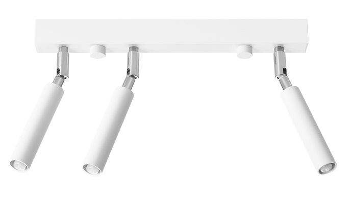 Plafond EYETECH 3 vit + 3x LED-lampa G9 4000K kall 4,5W 530lm