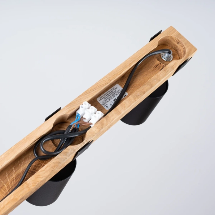 Taklampa FAGER 3 svart