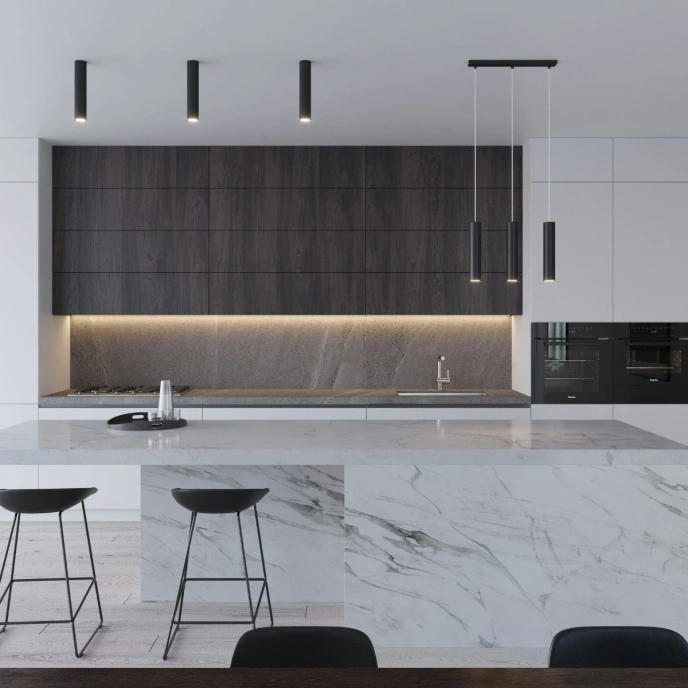 Plafond LAGOS 30 svart