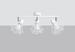 Plafond ARTEMIS 3 vit + 3x LED-lampa E14 3000K varm 7,5W 620lm