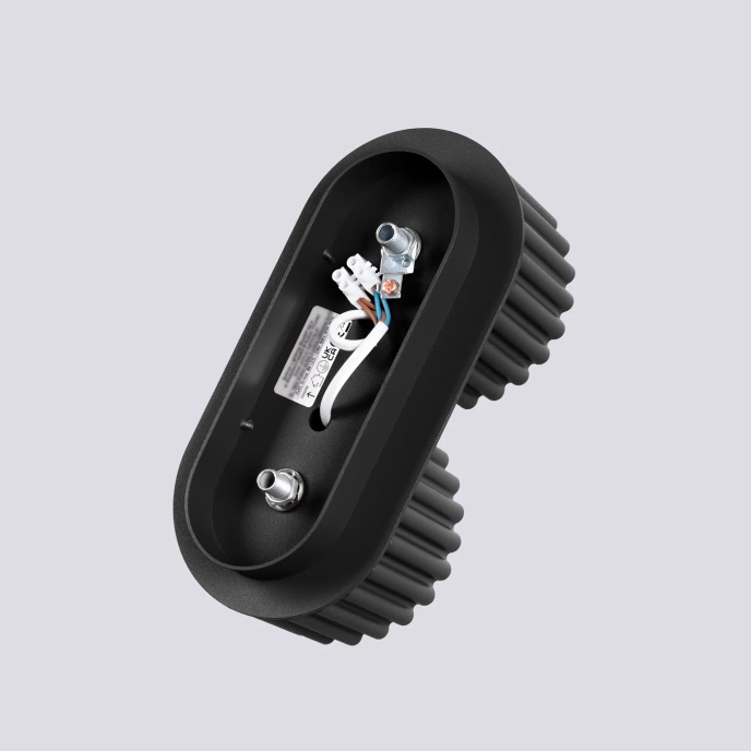 Taklampa AURA 2 svart Gx53