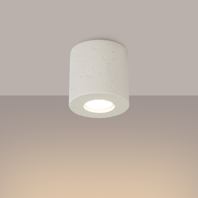 Taklampa ORBIS betong beige