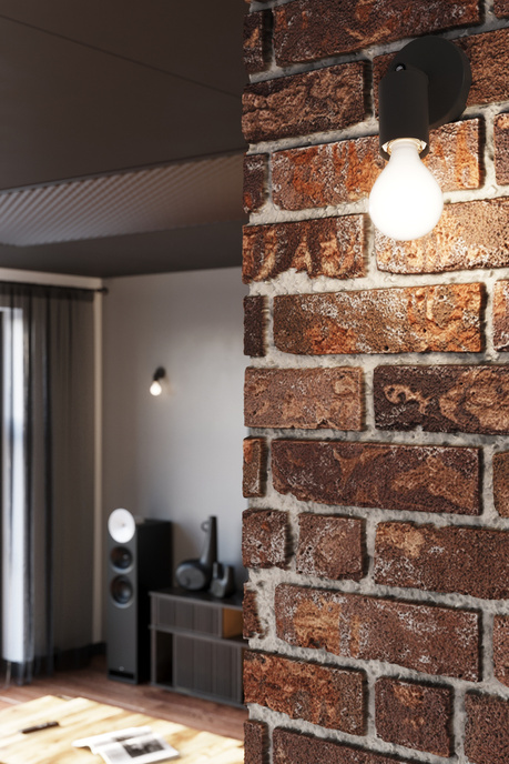 Plafond FORNES 3 svart + 3x LED-lampa E27 4000K Kall 7,5W 690lm