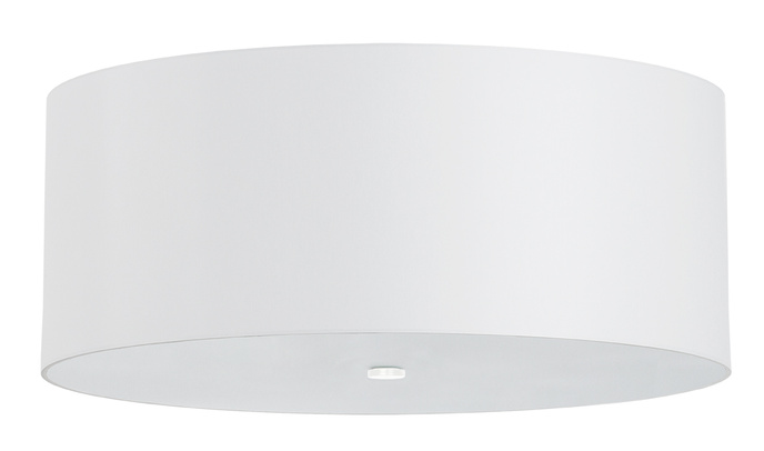 Plafond OTTO 70 vit + 6x LED-lampa E27 3000K varm 7,5W 620lm