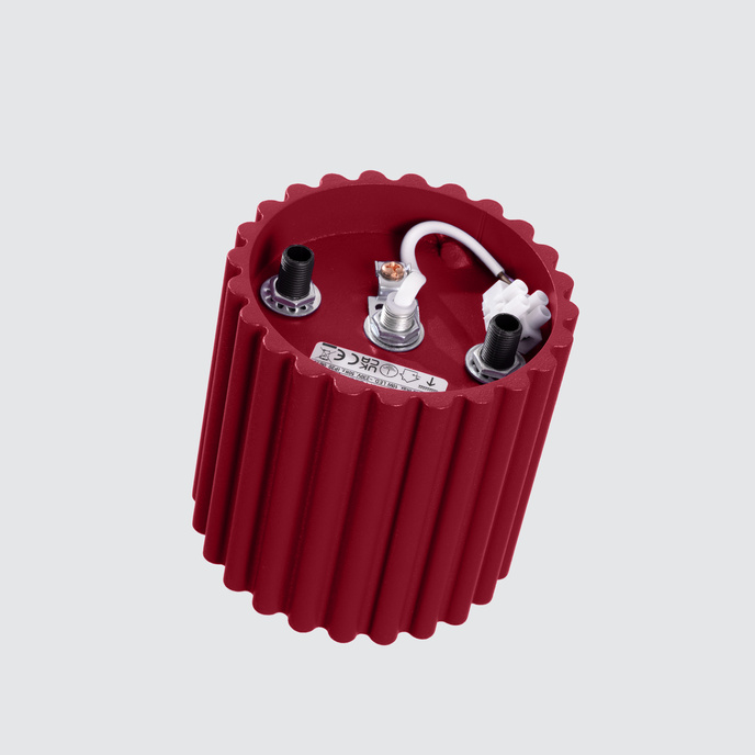 Taklampa AURA 1 burgundy GU10