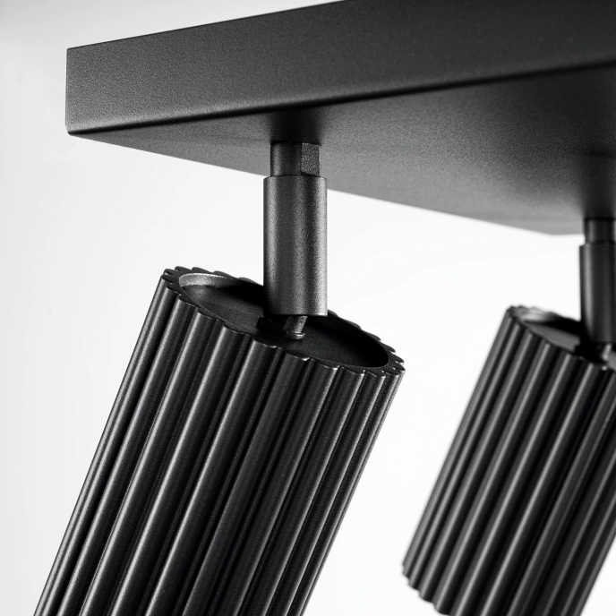 Plafond KARBON 4 svart