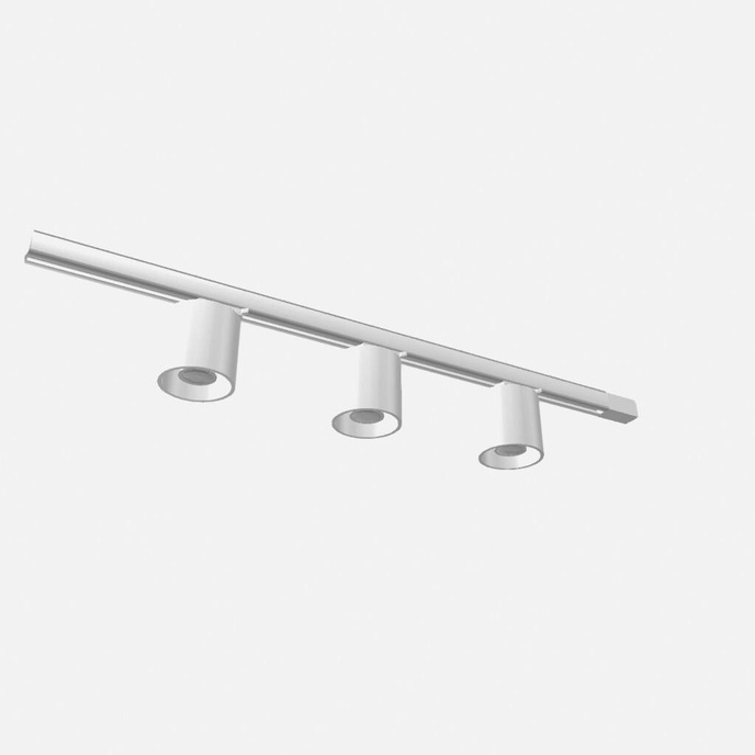 Taklampa, 3 spots, 3-fas strömskenor, ORBIS