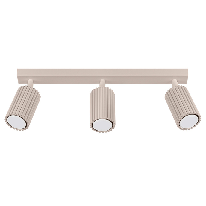 Taklampa KARBON 3L taupe