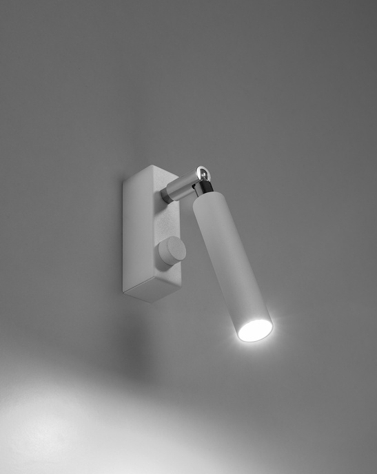 Vägglampa EYETECH 1 vit + 1x LED-lampa G9 3000K varm 4,5W 510lm