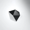 Vägglampa SOLIDO svart