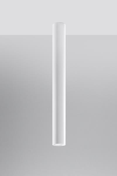 Plafond LAGOS 60 vit + 1x LED-lampa GU-10 4000K kall 7W 630lm