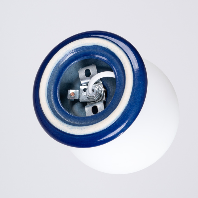 Vägglampa ZORI ultramarin IP44