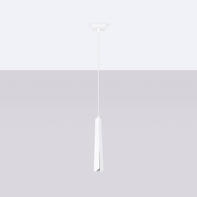 PRYSM 1 taklampa vit + 1x LED-glödlampa G9 3000K varm 4,5W 450lm