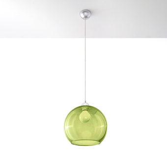 Pendel lampa BALL grön