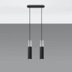 Pendel lampa BORGIO 2 svart