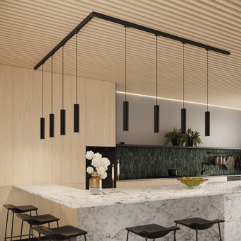 Pendellampa, 8-punkts, 3-fas strömskenesystem, LAGOS