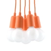 Pendel lampa DIEGO 5 orange