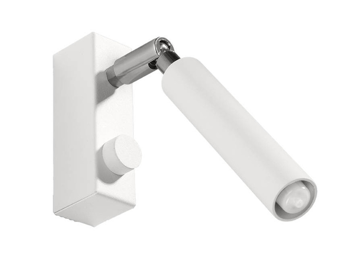 Vägglampa EYETECH 1 vit + 1x LED-lampa G9 3000K varm 4,5W 510lm