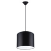 NOVA 30 taklampa svart + 1x LED-lampa E27 4000K Cold 7,5W 690lm