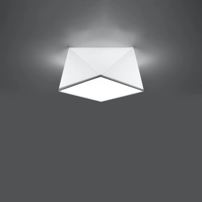 Taklampa HEXA 25 vit