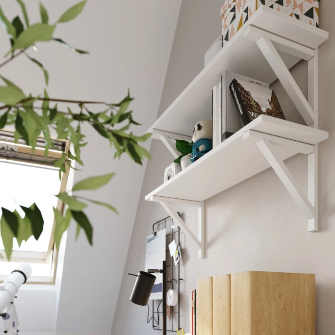 Bordslampa RING svart