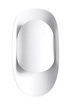 Vägglampa TEAR vit + 1x LED-lampa G9 4000K kall 4,5W 530lm