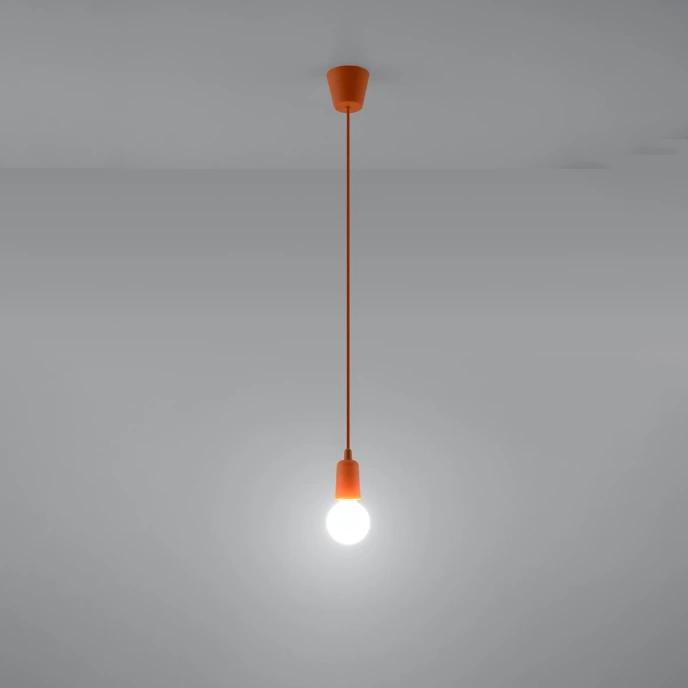 Pendel lampa DIEGO 1 orange