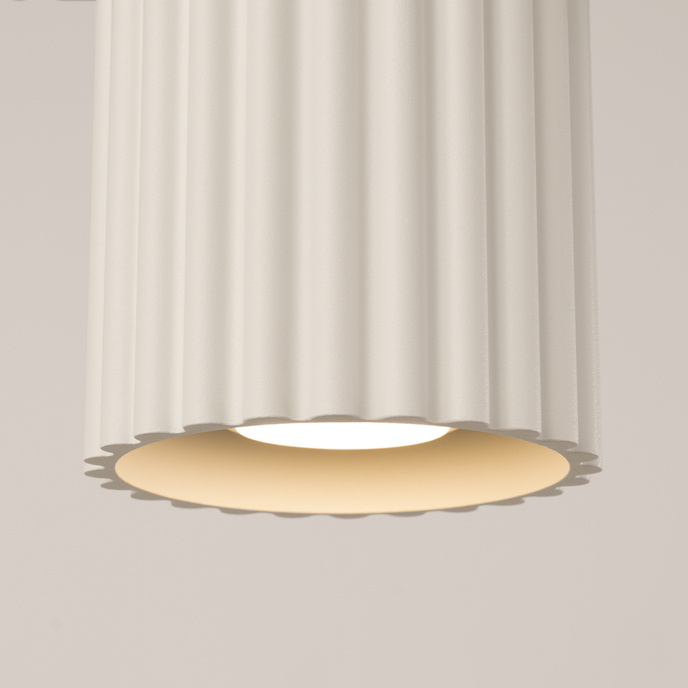 Taklampa AURA 1 beige GU10