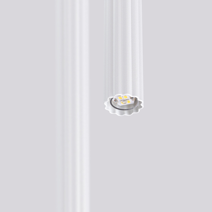 Pendellampa ARCHE 2P vit