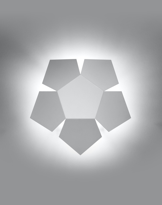 Vägglampa PENTA vit + 2x LED-lampa G9 3000K varm 4,5W 510lm